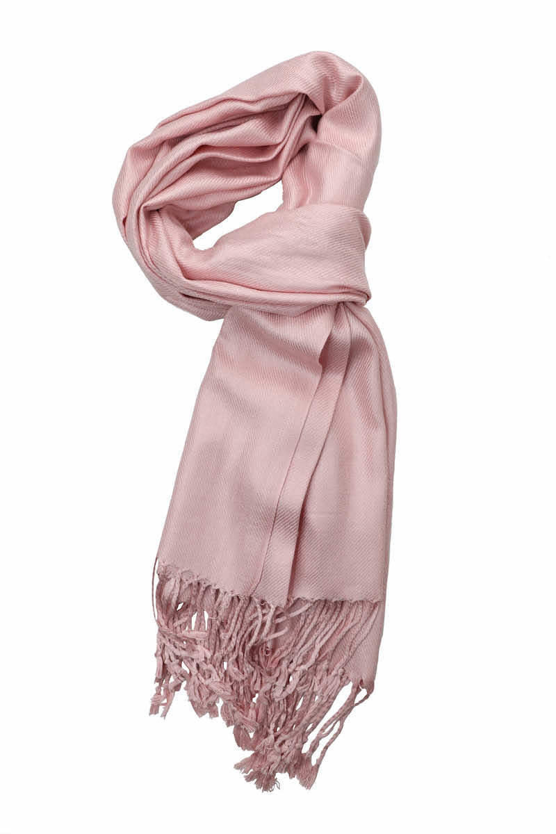 Achillea Baby Pink Pashmina Scarf