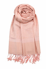 achillea jacquard pashmina blush pink