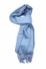 Achillea Cornflower Blue Pashmina Scarf