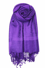 achillea jacquard pashmina deep purple