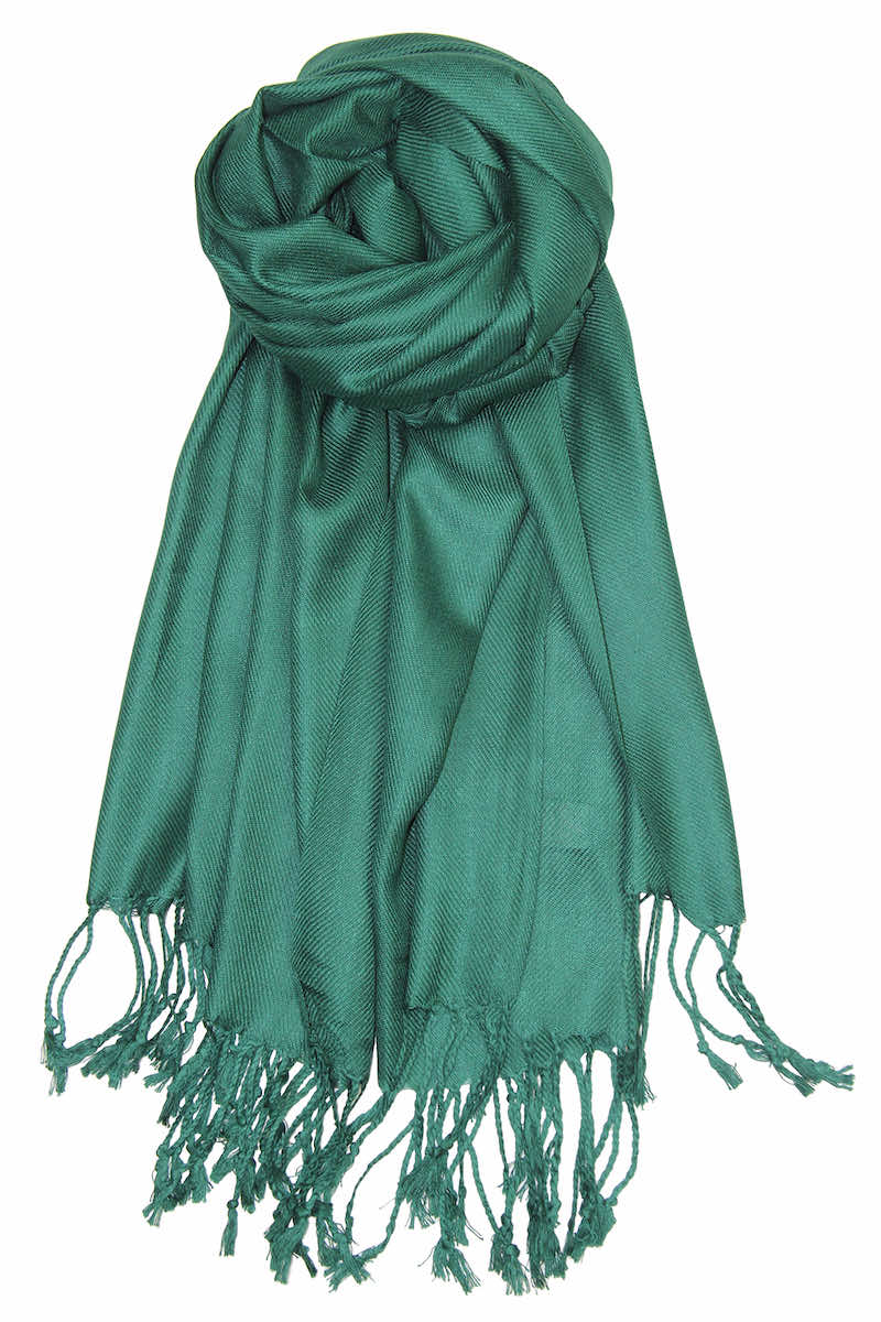 Achillea Emerald Green Pashmina Scarf