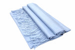 Achillea Light Blue Pashmina Scarf