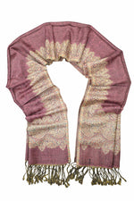 Achillea Orchid Border Pashmina Shawl Wrap Scarf