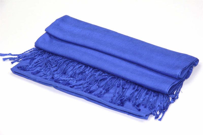 Achillea Royal Blue Pashmina Scarf