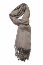 Achillea Taupe Pashmina Scarf