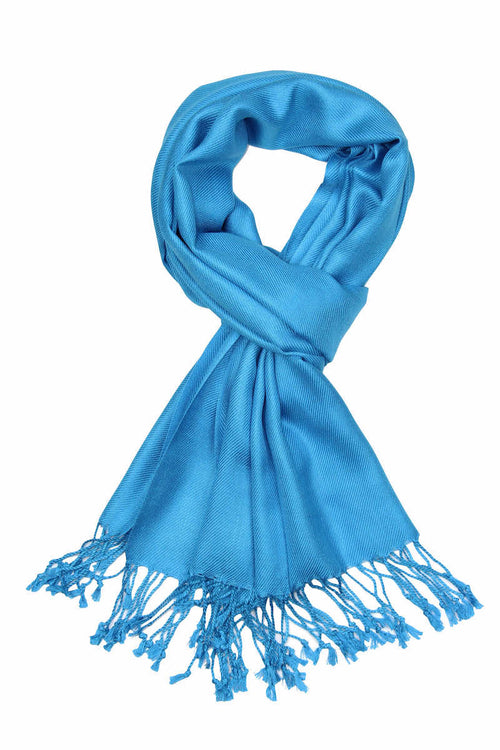 Achillea Turquoise Pashmina Scarf