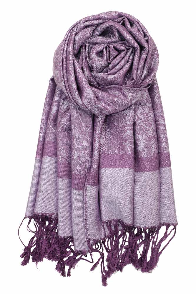 achillea jacquard pashmina violet purple